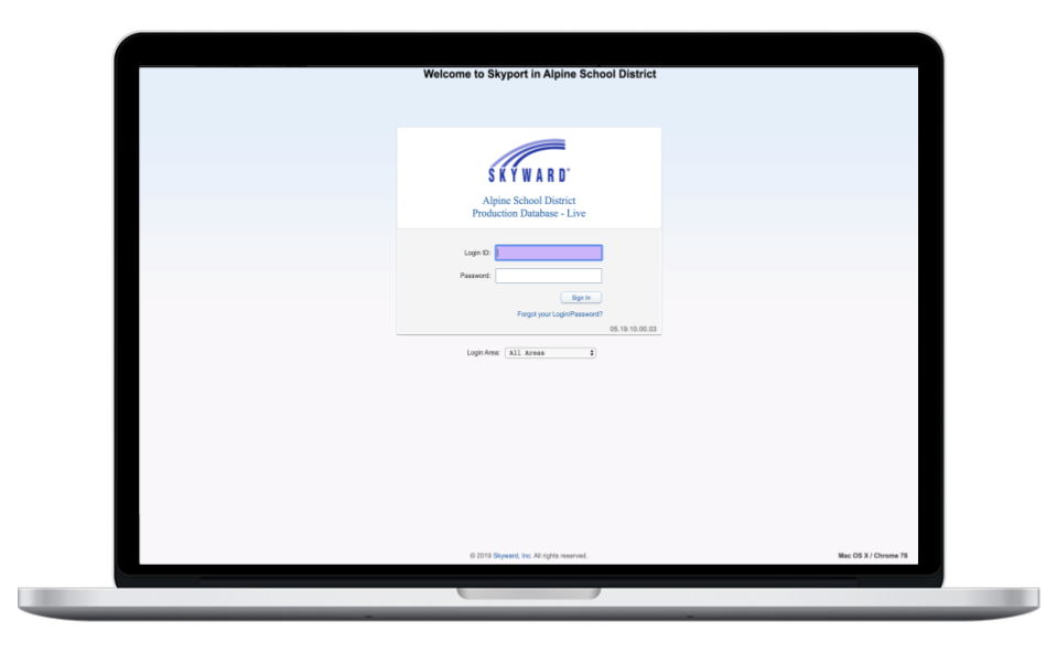 Skyward Alpine Employee Gateway